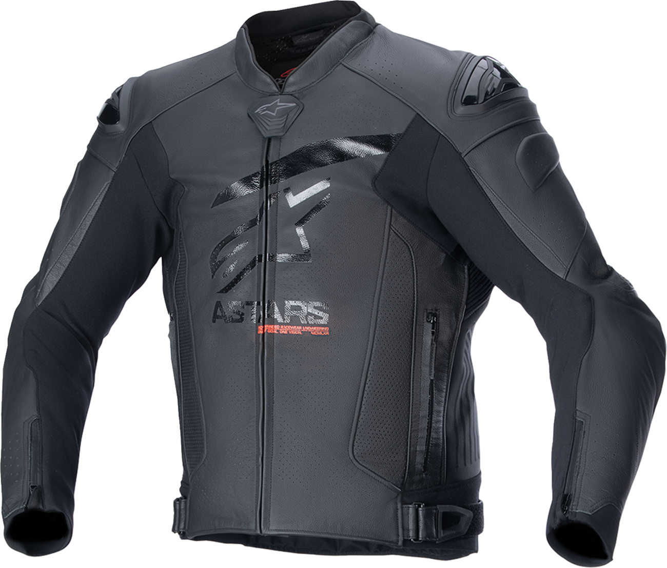 ALPINESTARS GP Plus R v4 Airflow Leather Jacket - Black/Black - US 44 / EU 54 3100624-1100-54