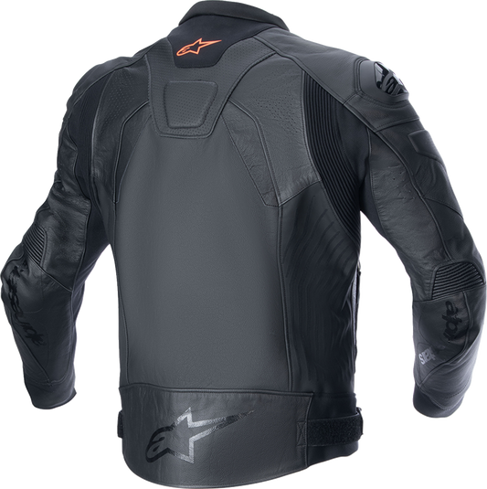 Alpinestars GP Plus R v4 Airflow Leather Jacket - Black/Black