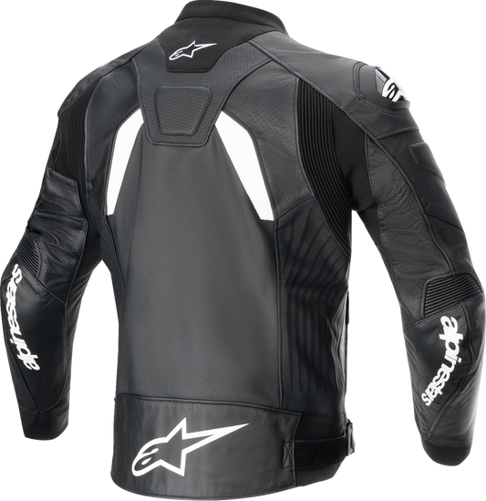 Alpinestars GP Plus R v4 Airflow Leather Jacket - Black/White