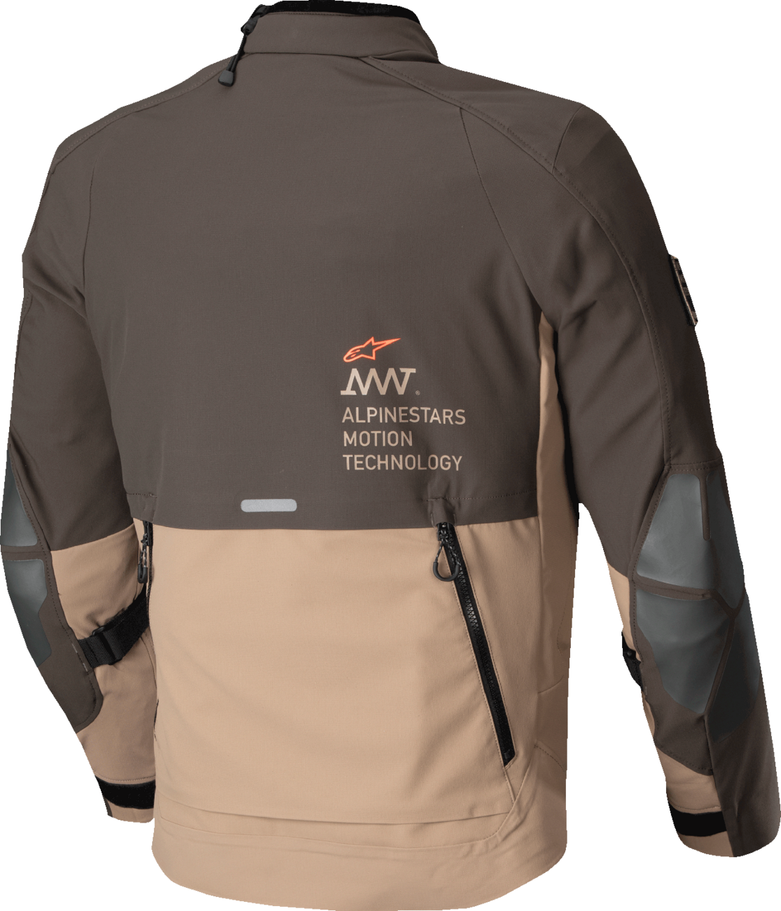 ALPINESTARS AMT-8 Stretch Drystar? XF Jacket - Dark Brown/Dark Khaki - 2XL 3200425-8018-XXL