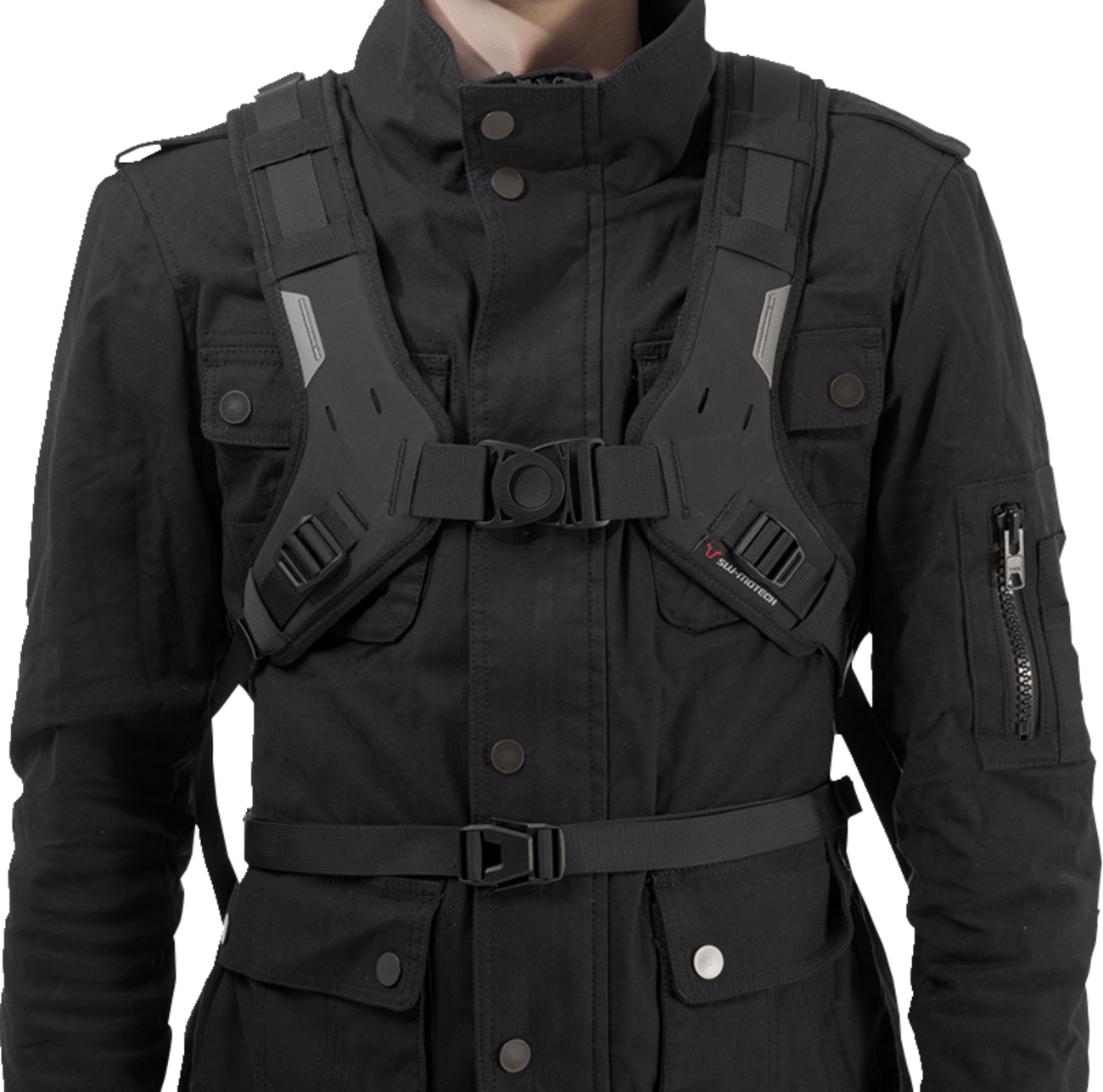 SW-MOTECH PRO Cosmo Backpack - Black/Anthracite BC.RUC.00.004.30000