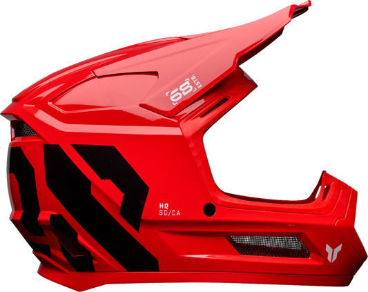 Thor Youth Fleet Helmet - Forge - Red