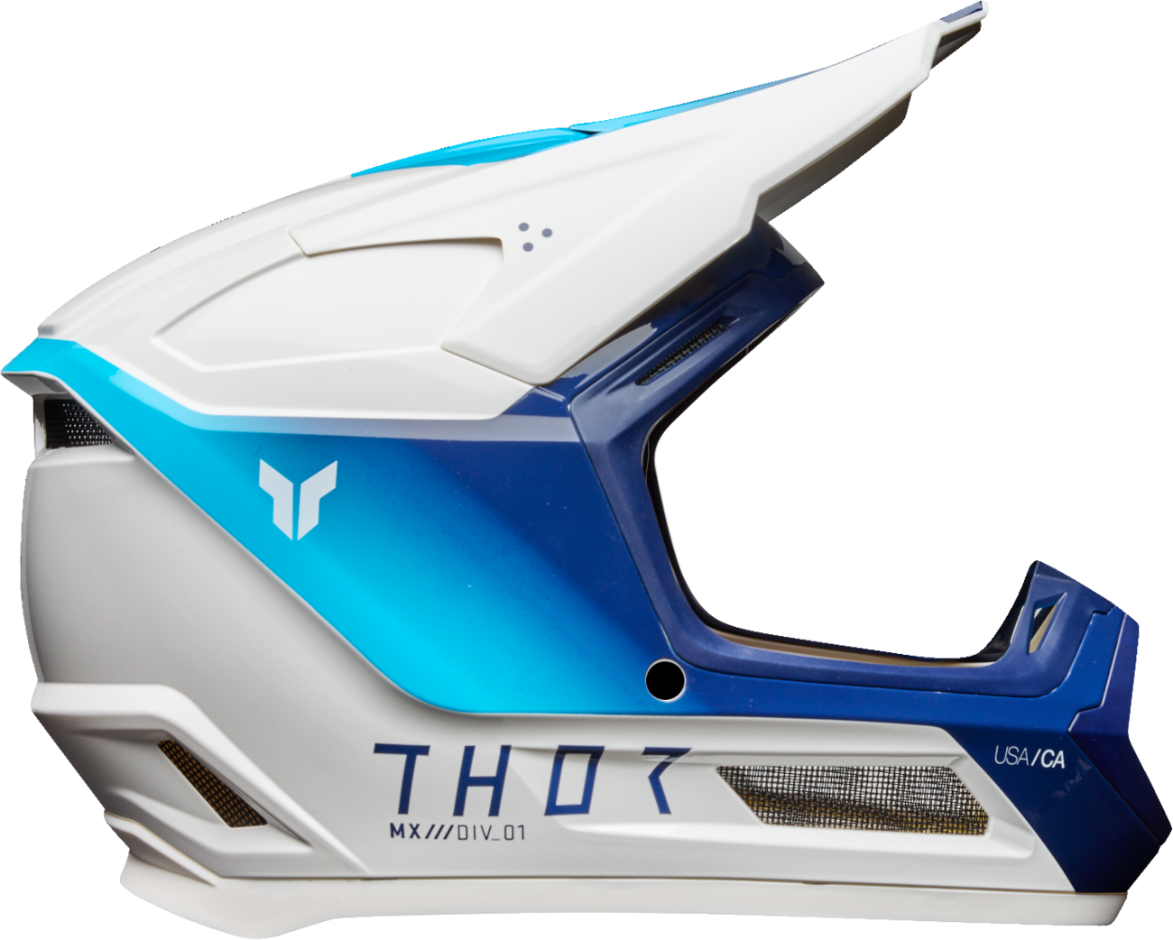 THOR Youth Fleet Helmet - Storm - White/Navy - Large 0111-1691