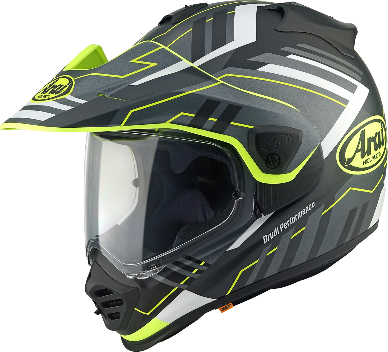 ARAI HELMETS XD-5 Helmet - Trail - Yellow Frost - XL 0140-0567