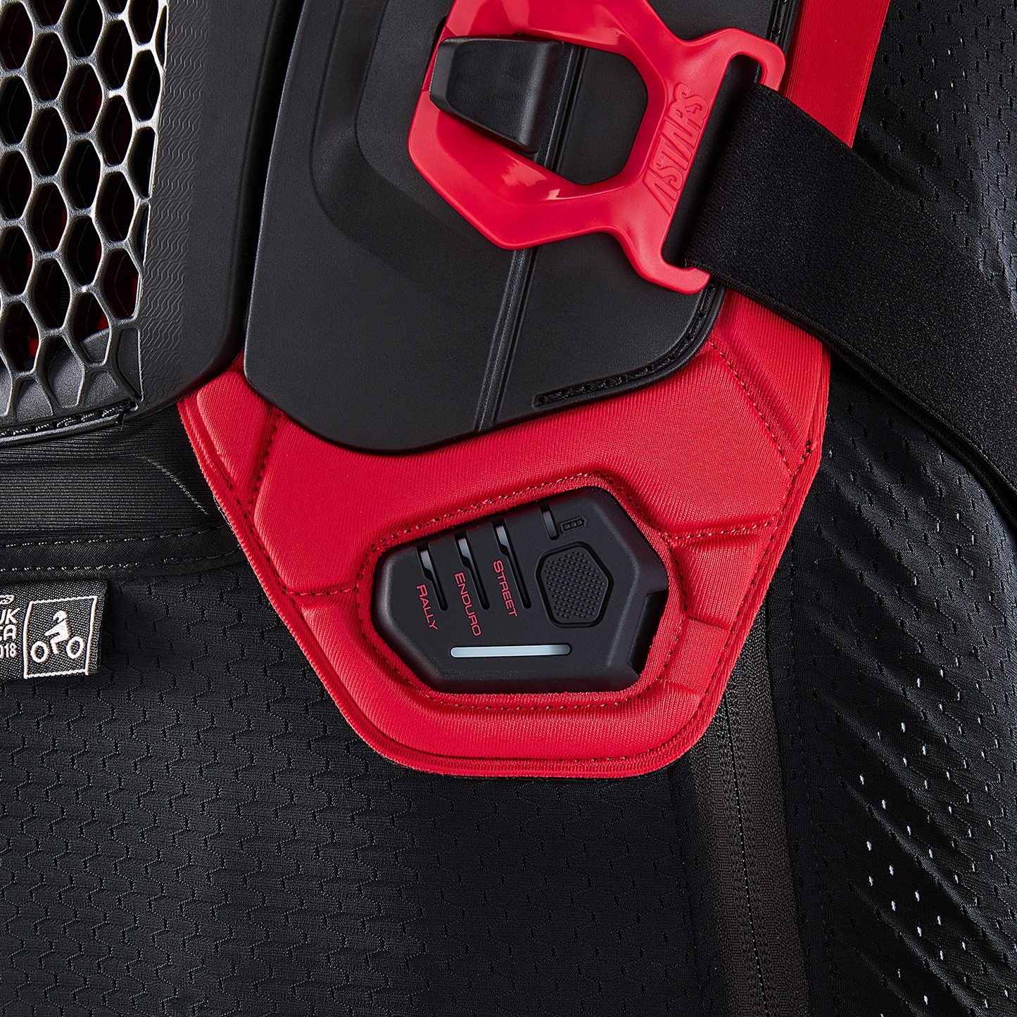 ALPINESTARS TECH-AIR Tech-Air? Off-Road System - Black/Red - 2XL 6507123-13F-XXL