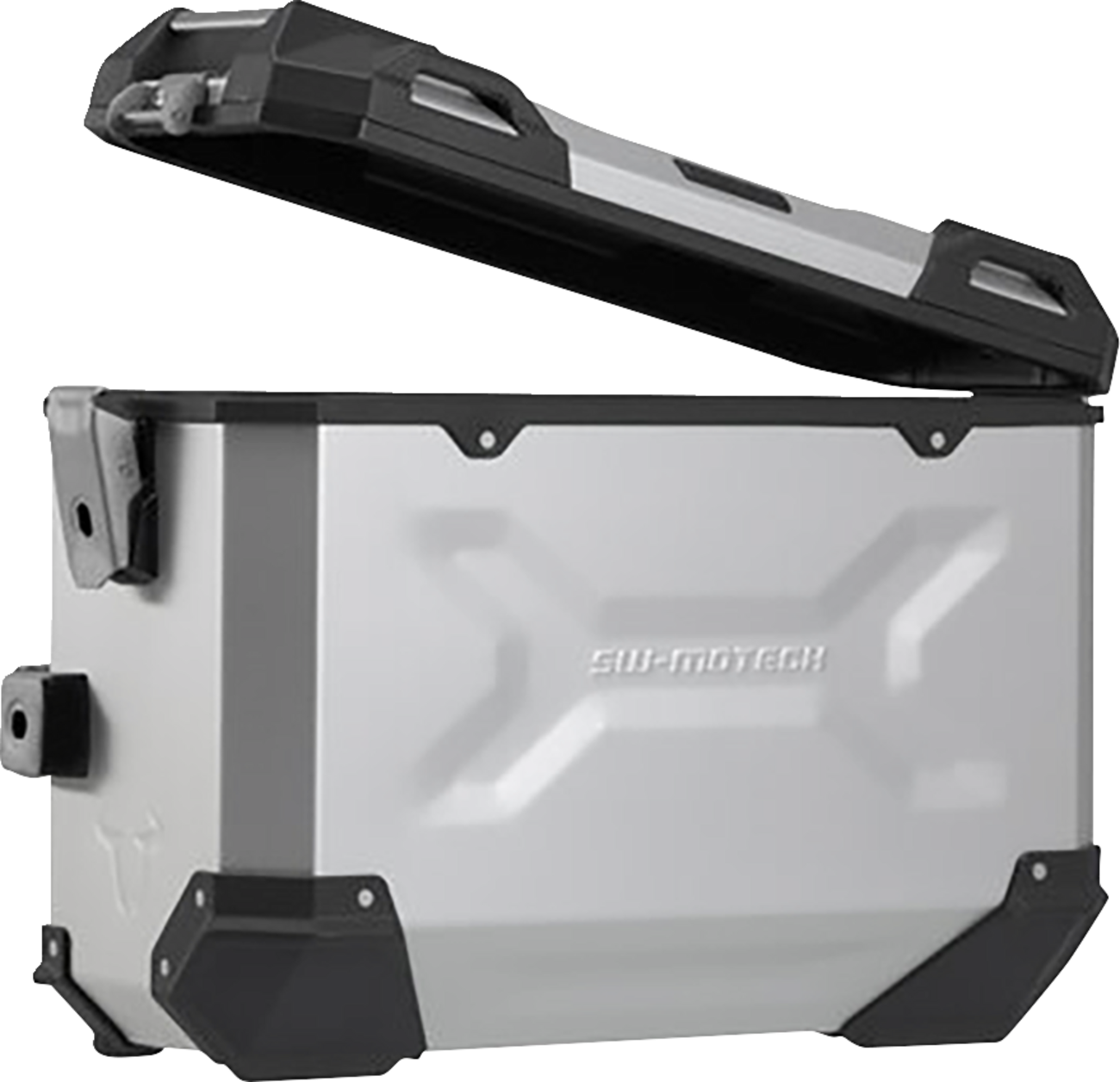 SW-MOTECH TRAX ADV Aluminum Case System - Silver - Honda NC750 X '20-'24 KFT.01.841.70000/S