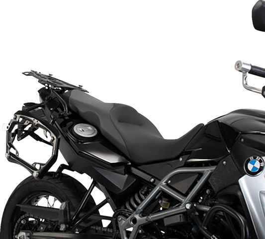 SW-MOTECH TRAX ADV Aluminum Case System - Silver - BMW F 650/700/800 GS '08-'18 KFT.07.559.70001/S