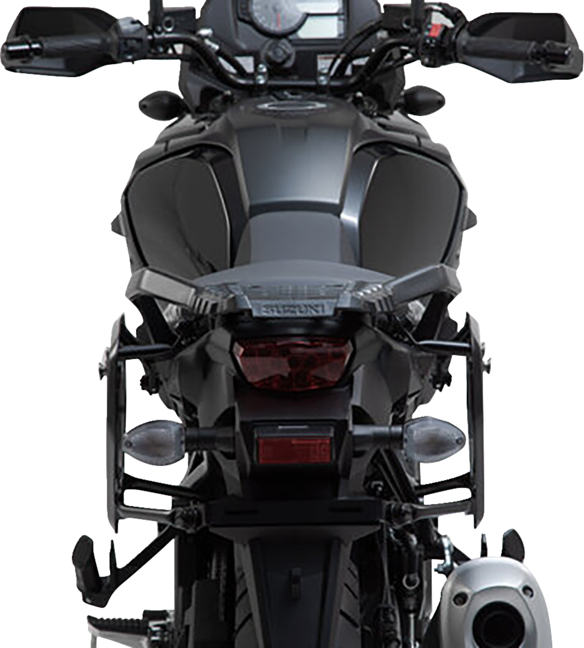SW-MOTECH TRAX ADV Aluminum Case System - Silver - Suzuki V-Strom 1000 '14-'19 KFT.05.440.70001/S