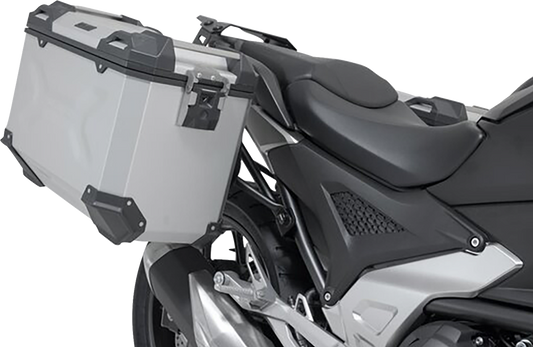 SW-MOTECH TRAX ADV Aluminum Case System - Silver - Honda NC750 X '20-'24 KFT.01.841.70100/S