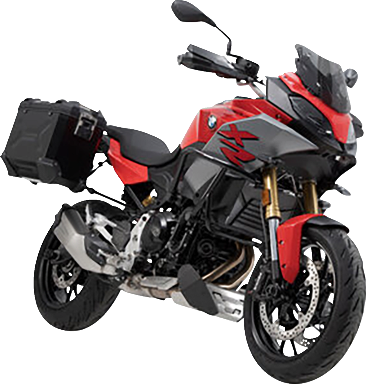 SW-MOTECH TRAX ADV Aluminum Case System - Black - BMW F 900 '20-'24 KFT.07.949.70000/B