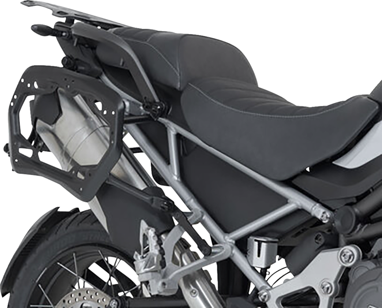SW-MOTECH TRAX ADV Aluminum Case System - Silver - Triumph Tiger 1200 '22-'24 KFT.11.905.70002/S