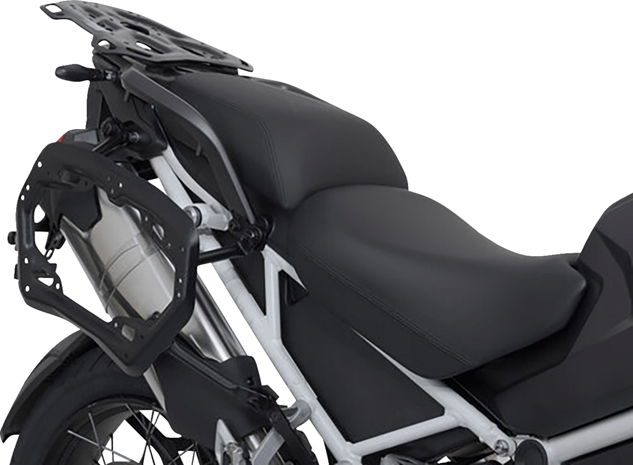 SW-MOTECH TRAX ADV Aluminum Case System - Silver - Triumph Tiger Explorer 1200 '22-'24 KFT.11.905.70102/S