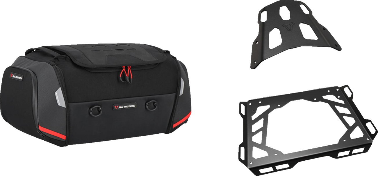 SW-MOTECH Rackpack Tail Bag System - Black - Honda NC750 '20-'24 GPT.01.841.30000