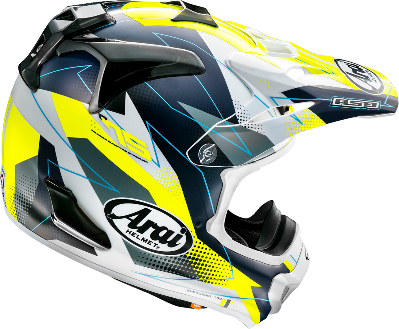 ARAI HELMETS VX-Pro4 Helmet - Resolute - Yellow - Large 0110-8863