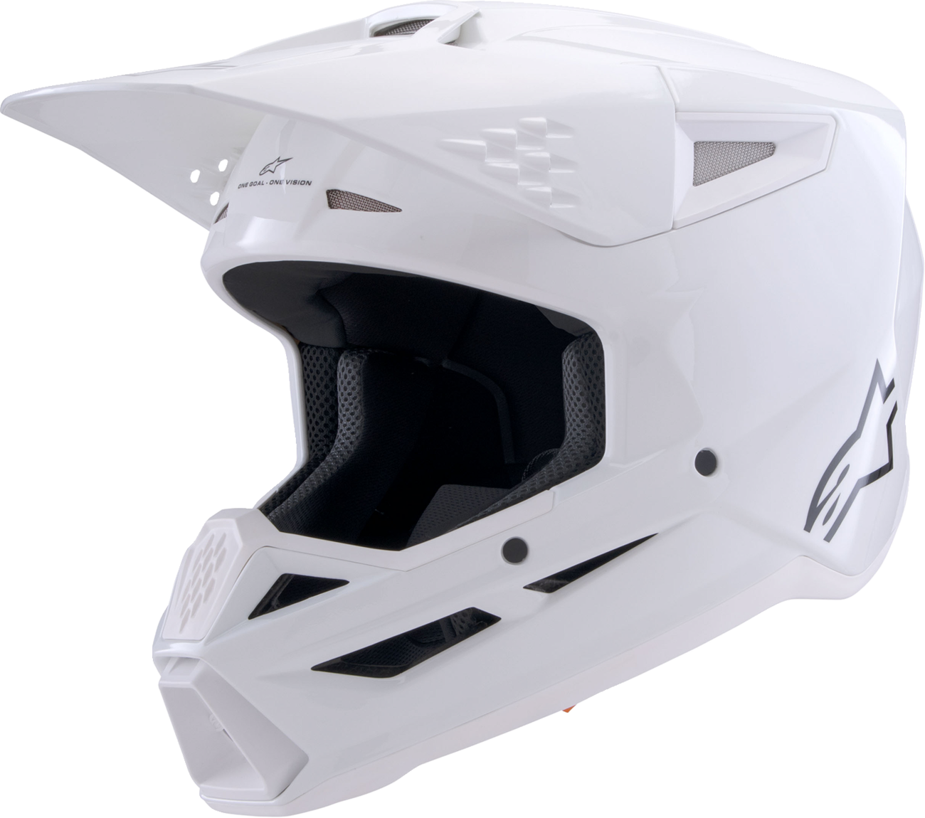 ALPINESTARS SM3 Helmet - Solid - Gloss White - Medium 8300326-2180-M