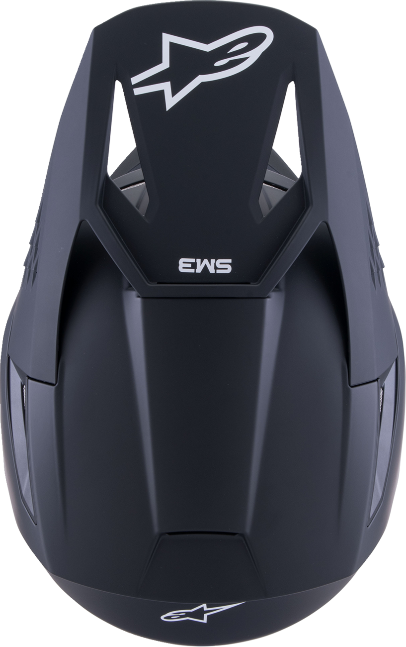 ALPINESTARS SM3 Helmet - Solid - Matte Black - Medium 8300326-110-M