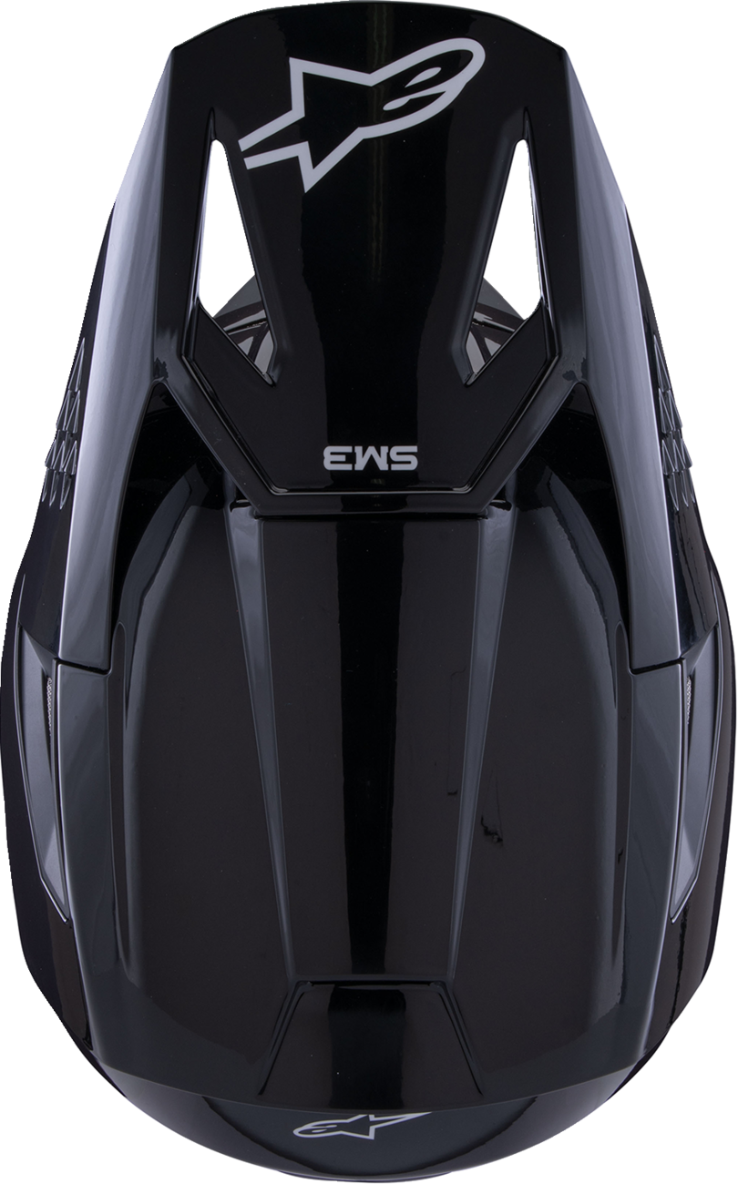 ALPINESTARS SM3 Helmet - Solid - Gloss Black - XS 8300326-1180-XS