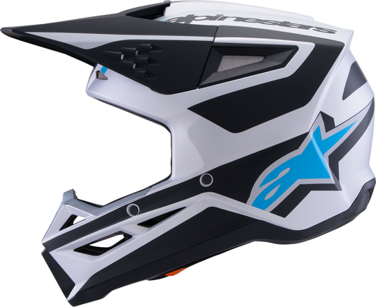 Alpinestars SM3 Helmet - Heat - Matte Silver/Blue/Black