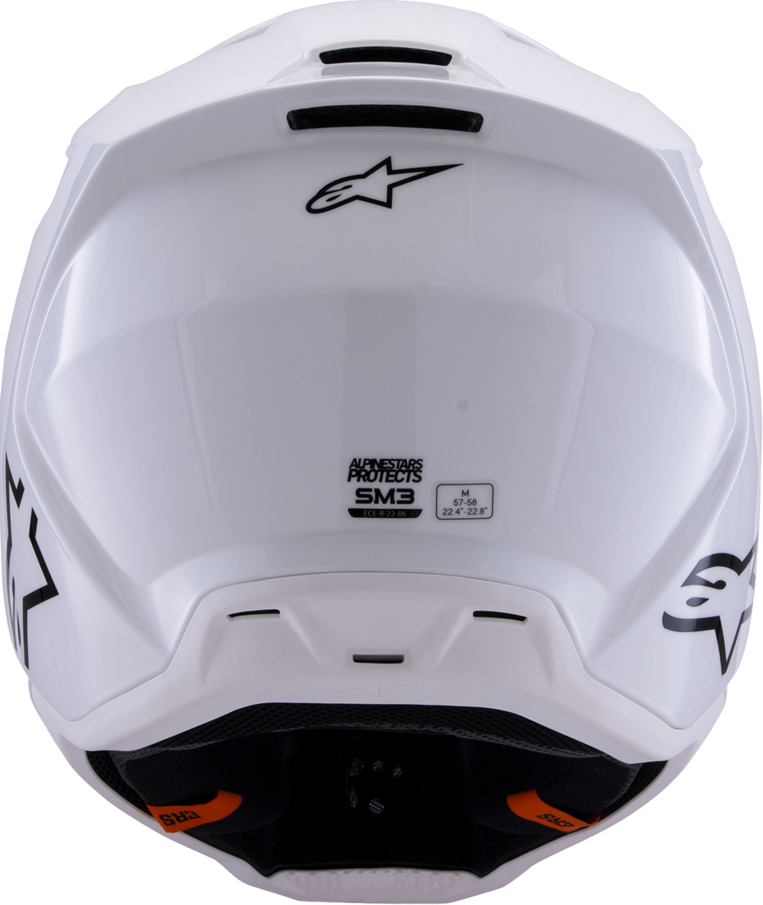 ALPINESTARS SM3 Helmet - Solid - Gloss White - Small 8300326-2180-S