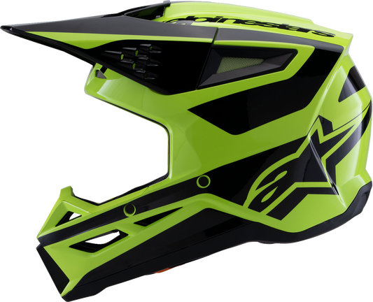 Alpinestars SM3 Helmet - Heat - Gloss Yellow Fluo/Black