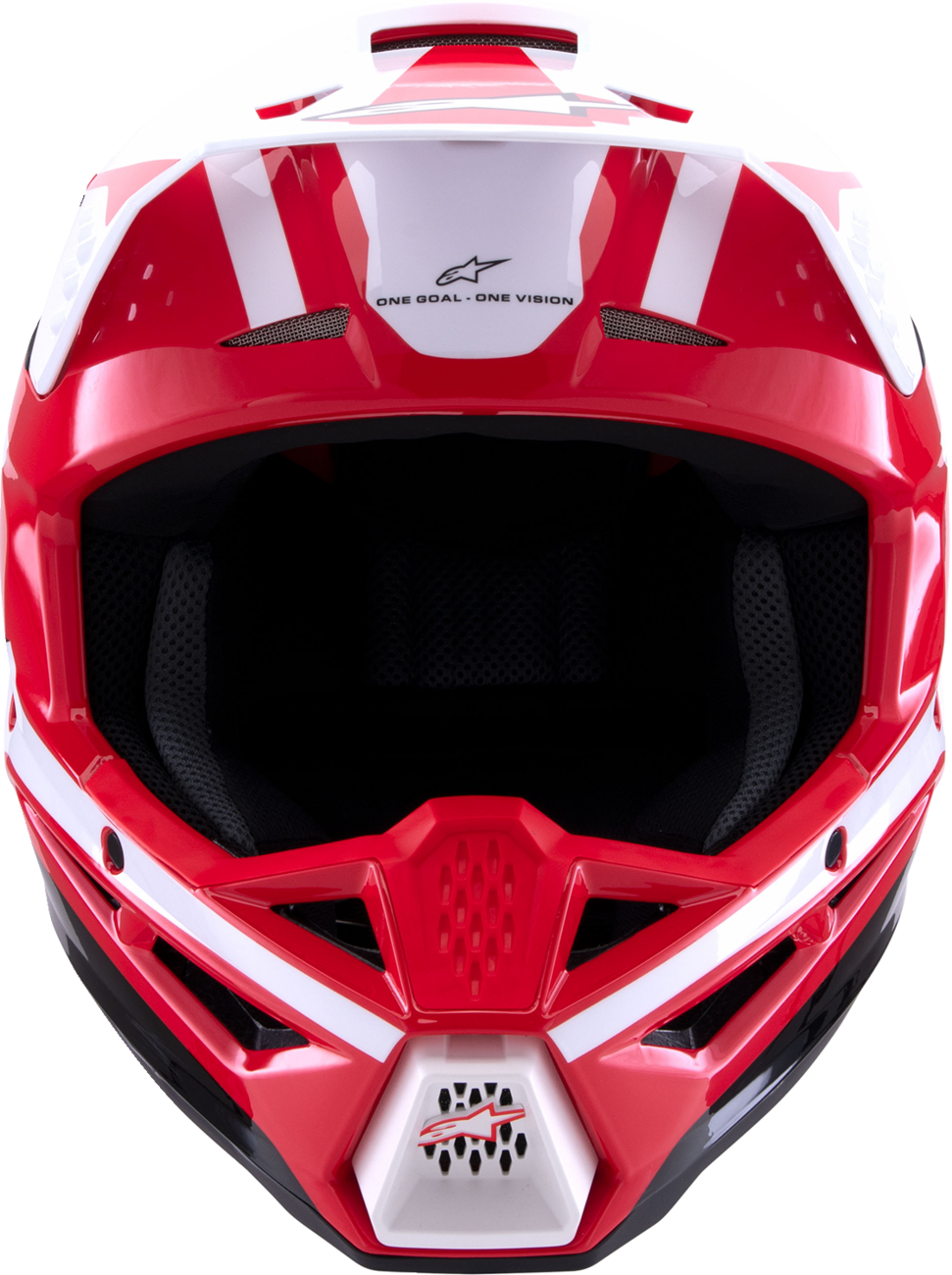 ALPINESTARS SM3 Helmet - Heat - Gloss Red/White/Black - XS 8301026-3126-XS