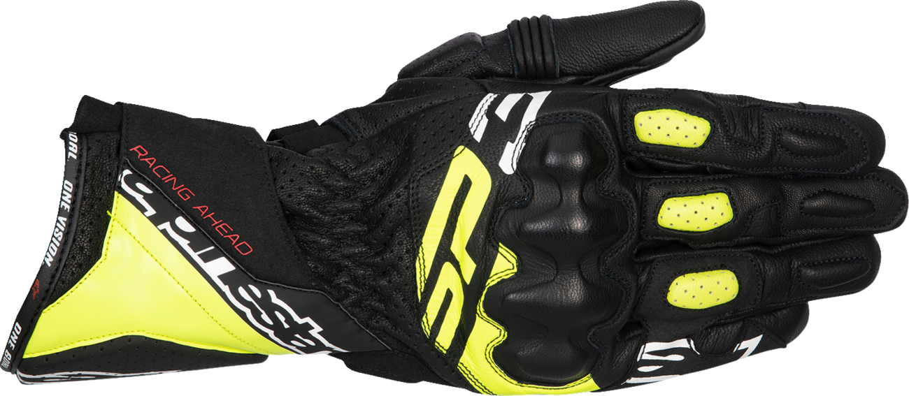 ALPINESTARS SP-3 Gloves - Black/Fluo Yellow/White - XL 3550925-158-XL