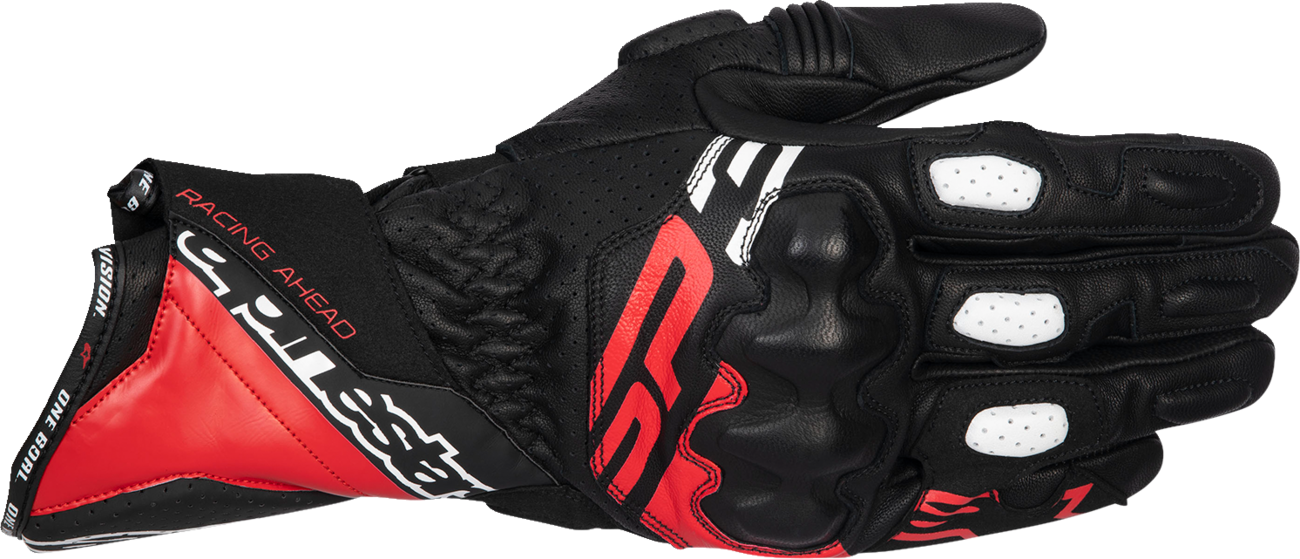 ALPINESTARS SP-3 Gloves - Black/Bright Red/White - 2XL 3550925-1342-2X