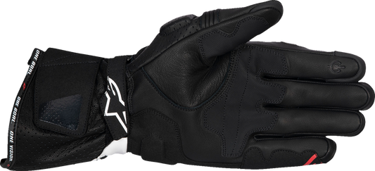 Alpinestars SP-3 Gloves - Black/White/Fluo Red