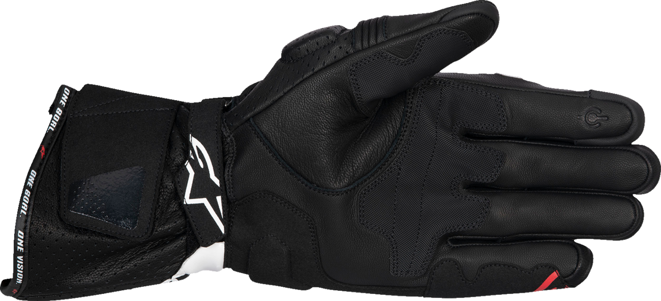 ALPINESTARS SP-3 Gloves - Black/White/Fluo Red - 3XL 3550925-1231-3X
