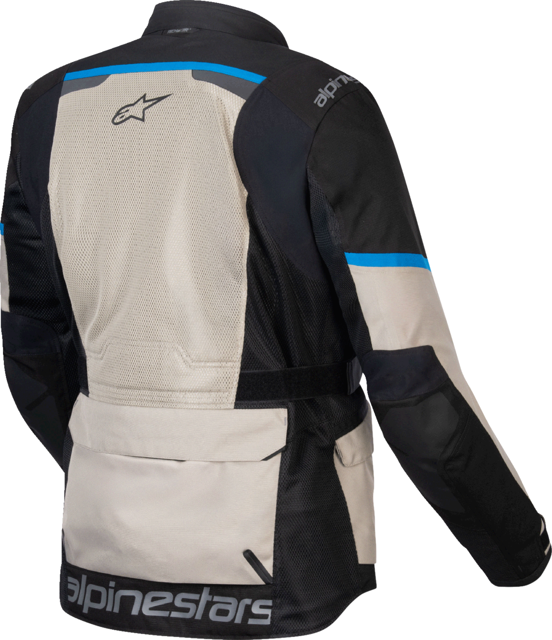 ALPINESTARS Andes Air Drystar? Jacket - Black/Laurel Gray/Bright Blue - XL 3207924-1479-XL