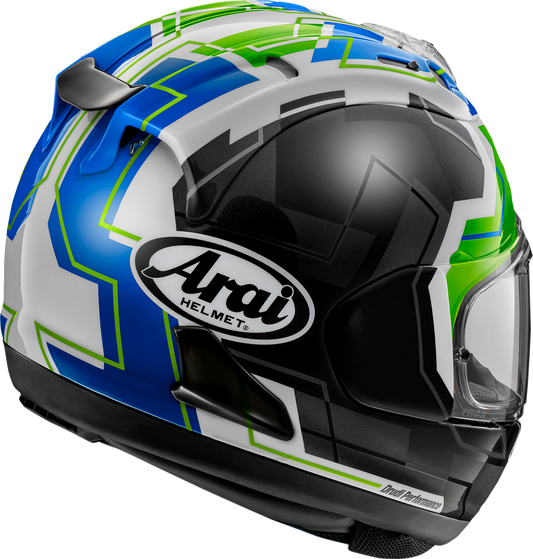 ARAI HELMETS Corsair-X Helmet - Rea-6 - Green - 2XL 0101-17604