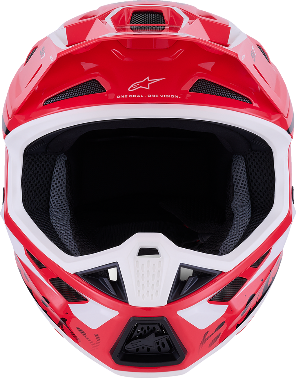 ALPINESTARS SM7 Helmet - Deed - Gloss Red/Black/White - XL 8302426-3139-XL
