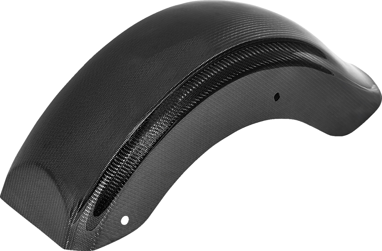 SADDLEMEN Carbon Fiber Rear Fender - Gloss - Touring '09-'25 CF-809-07-004
