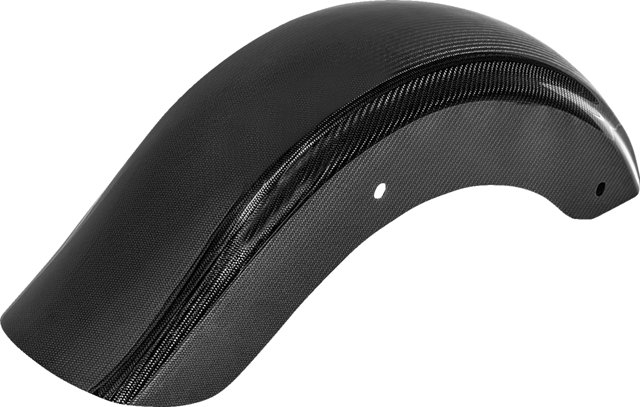 SADDLEMEN Carbon Fiber Rear Fender - Gloss - Touring '09-'25 CF-809-07-004