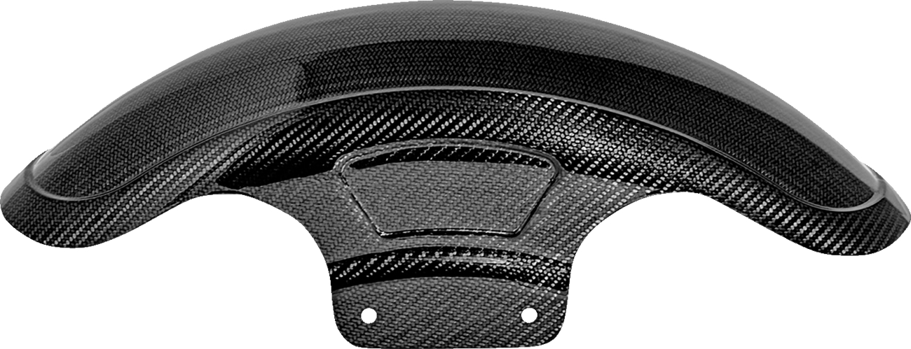 SADDLEMEN Carbon Fiber Front Fender - Gloss - Touring '23-'25 CF-823-07-001