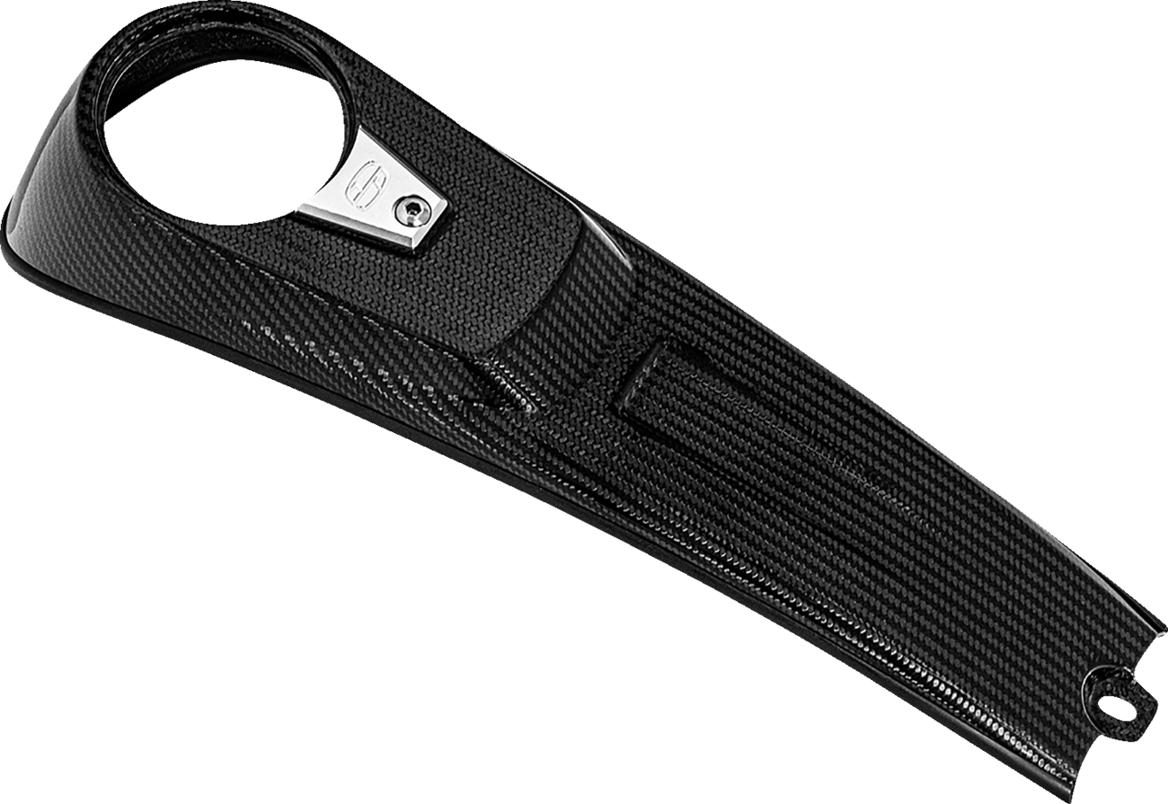 SADDLEMEN Dash Panel - Center Fill - Carbon Fiber/Gloss CF-822-29-001