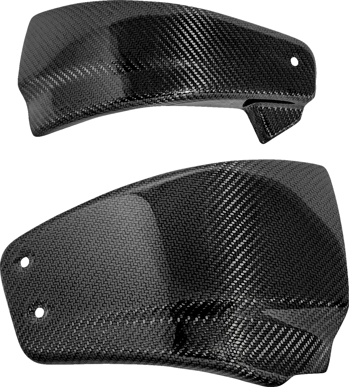SADDLEMEN Side Cover - Carbon Fiber/Gloss CF-818-001