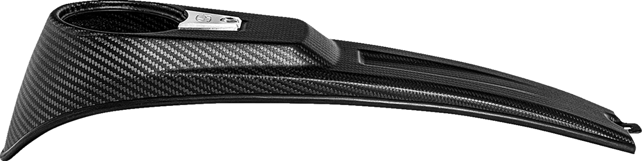 SADDLEMEN Dash Panel - Center Fill - Carbon Fiber/Matte CF-822-29-001M