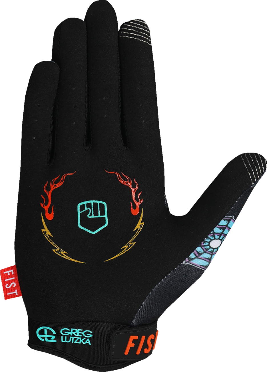 Fist Handwear Strapped Greg Lutzka Red Label Panther Gloves
