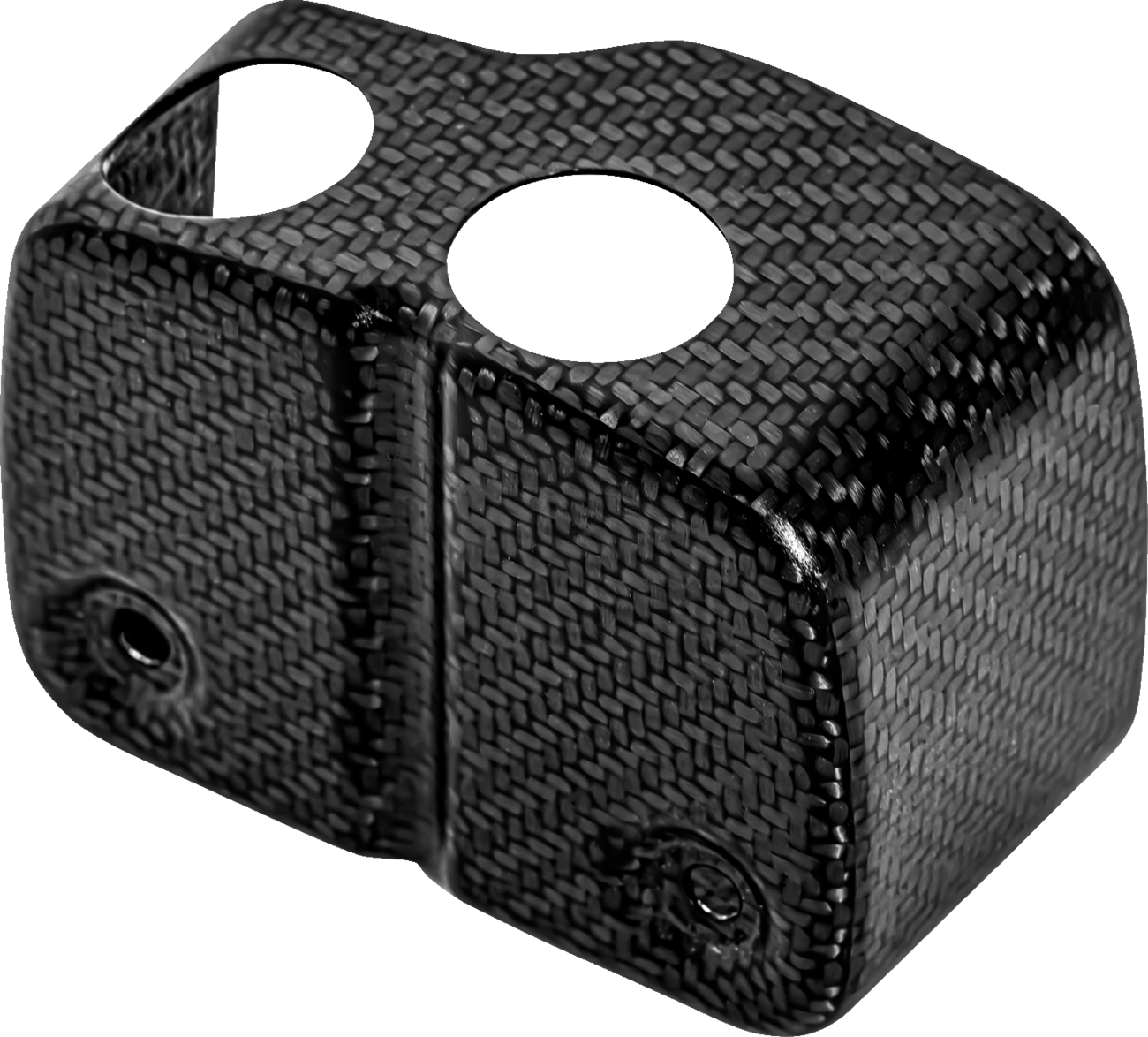 SADDLEMEN Coil Cover - Carbon Fiber - Gloss Black CF-899-04-001