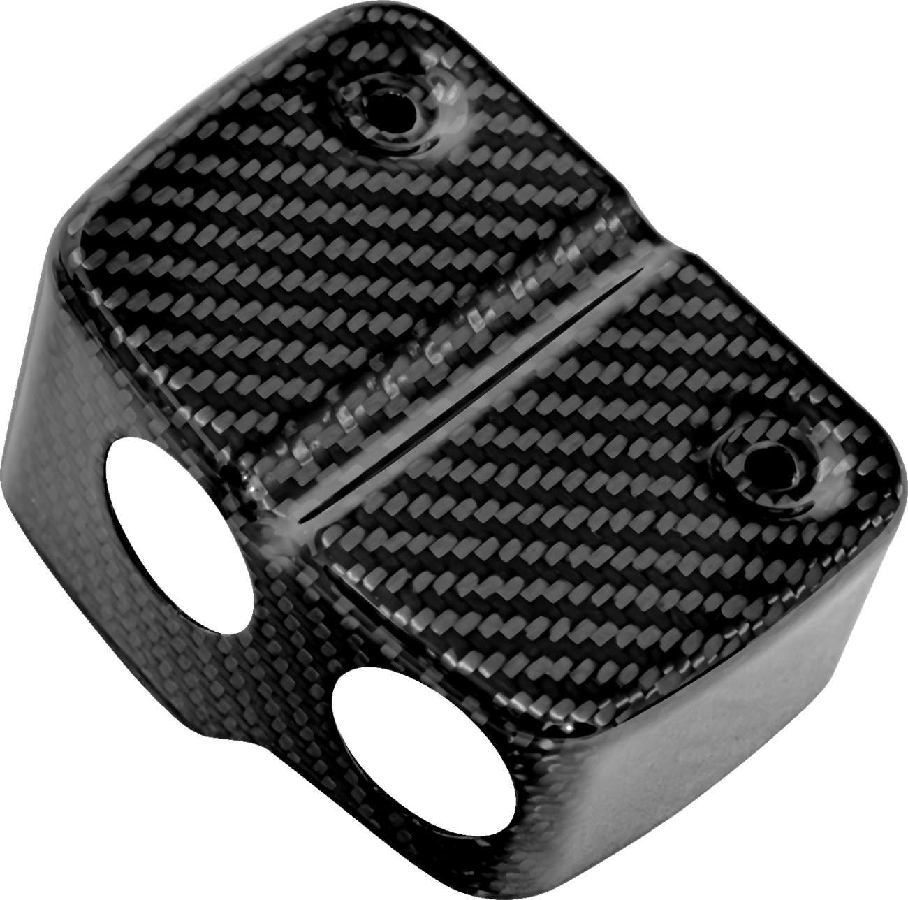 SADDLEMEN Coil Cover - Carbon Fiber - Gloss Black CF-899-04-001
