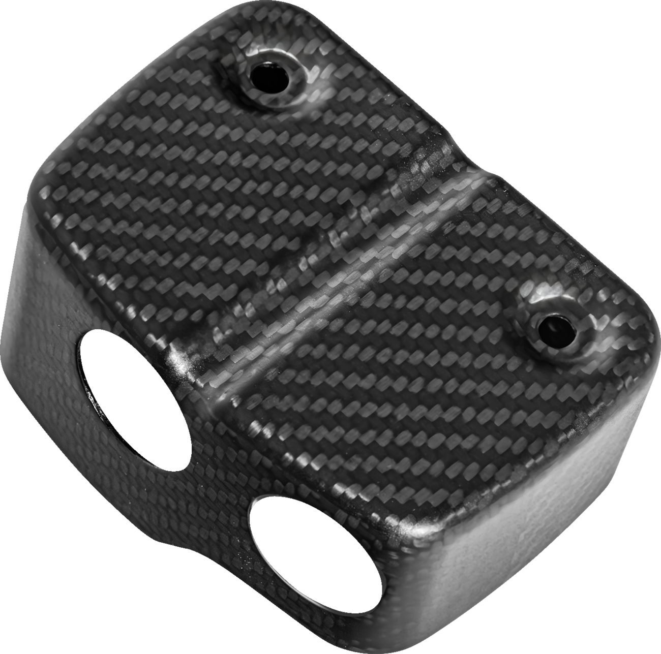 SADDLEMEN Coil Cover - Carbon Fiber - Gloss Black CF-899-04-001M