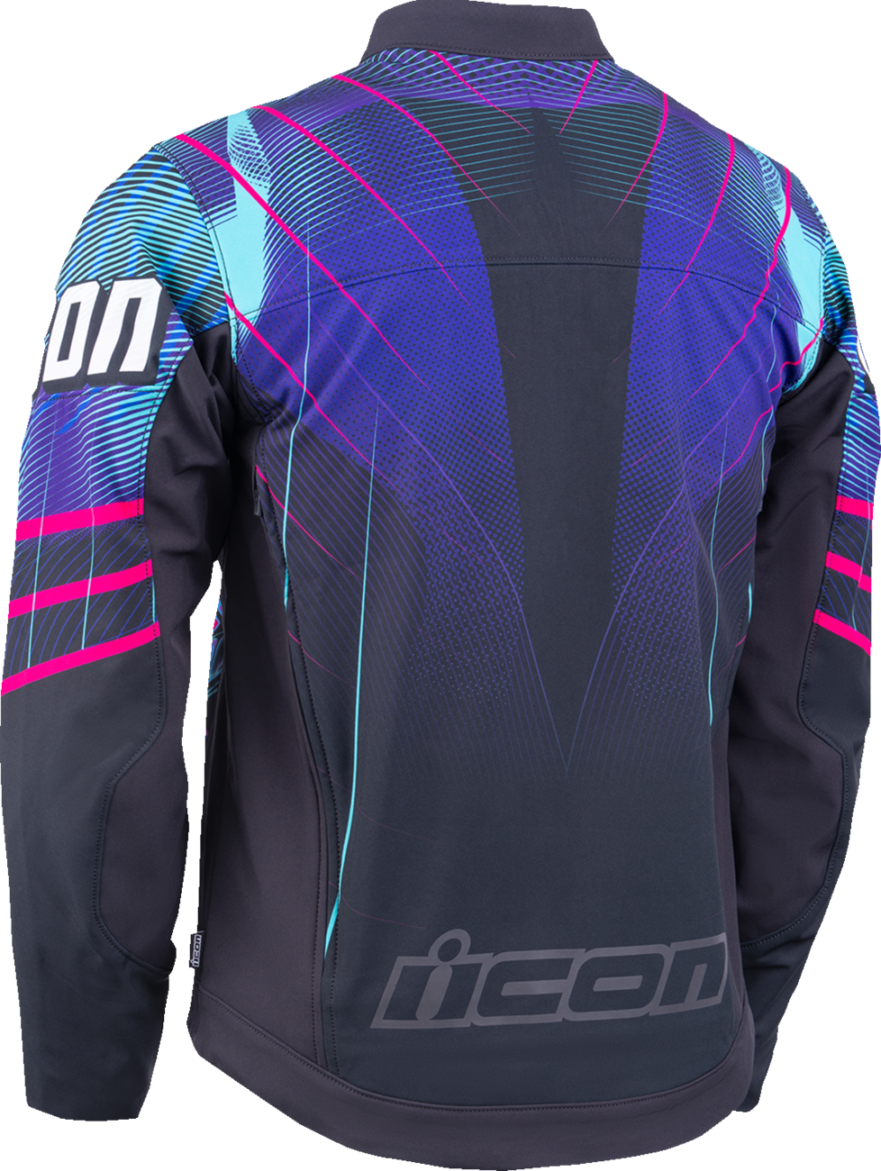 Icon Synthwave Merc3 Lazer Cobra™ Jacket - Black