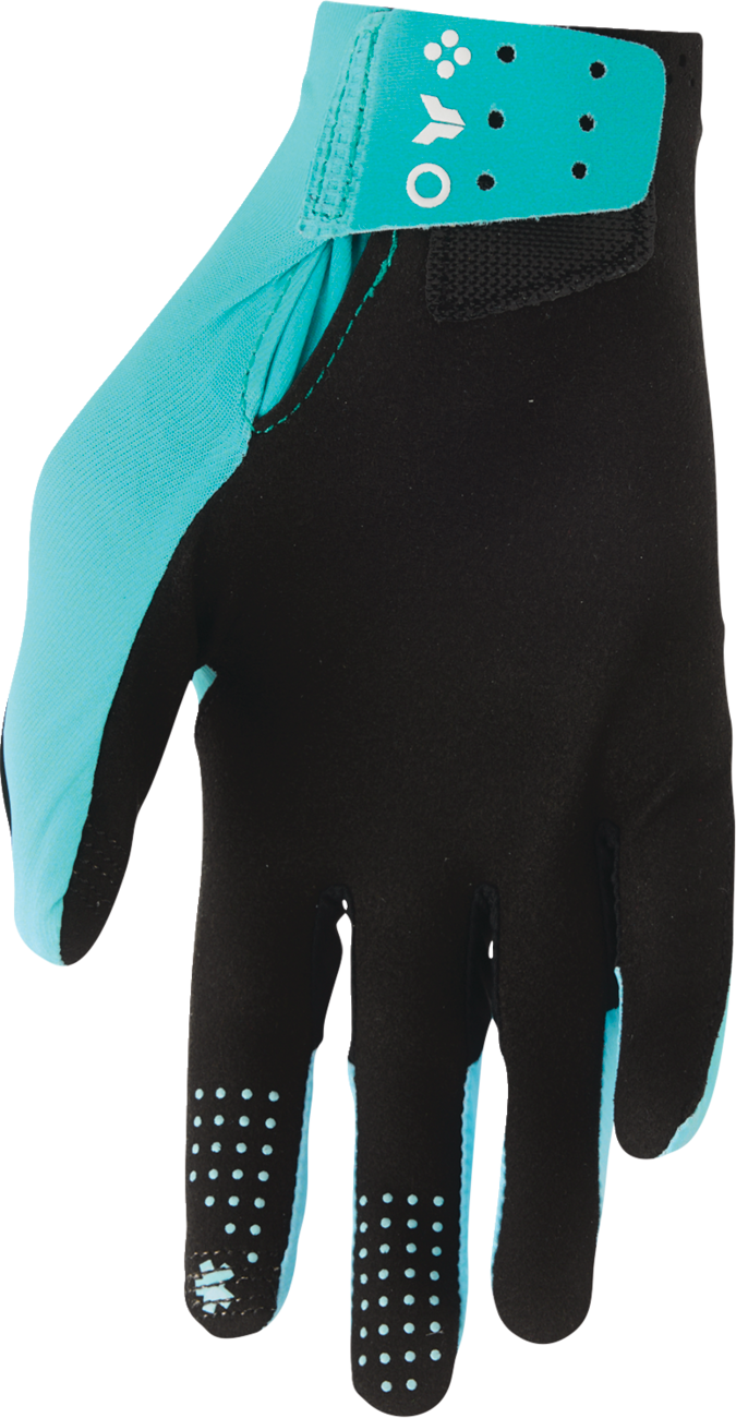 Thor Sportmode Iconic Gloves - Aqua/Powder Blue