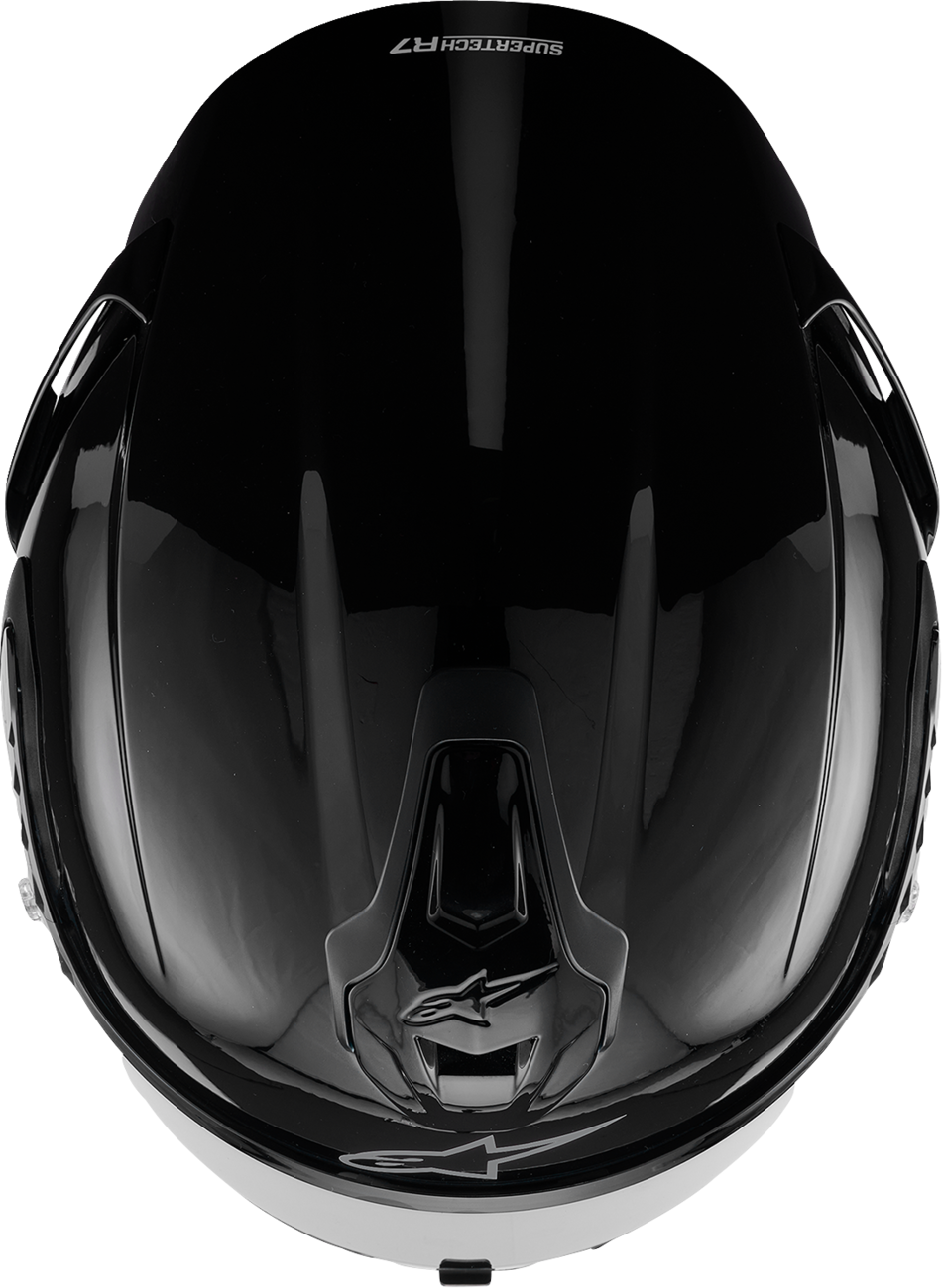 ALPINESTARS Supertech R7 Helmet - 22.06 - Solid - Gloss Black - XL 8202126-1180-XL