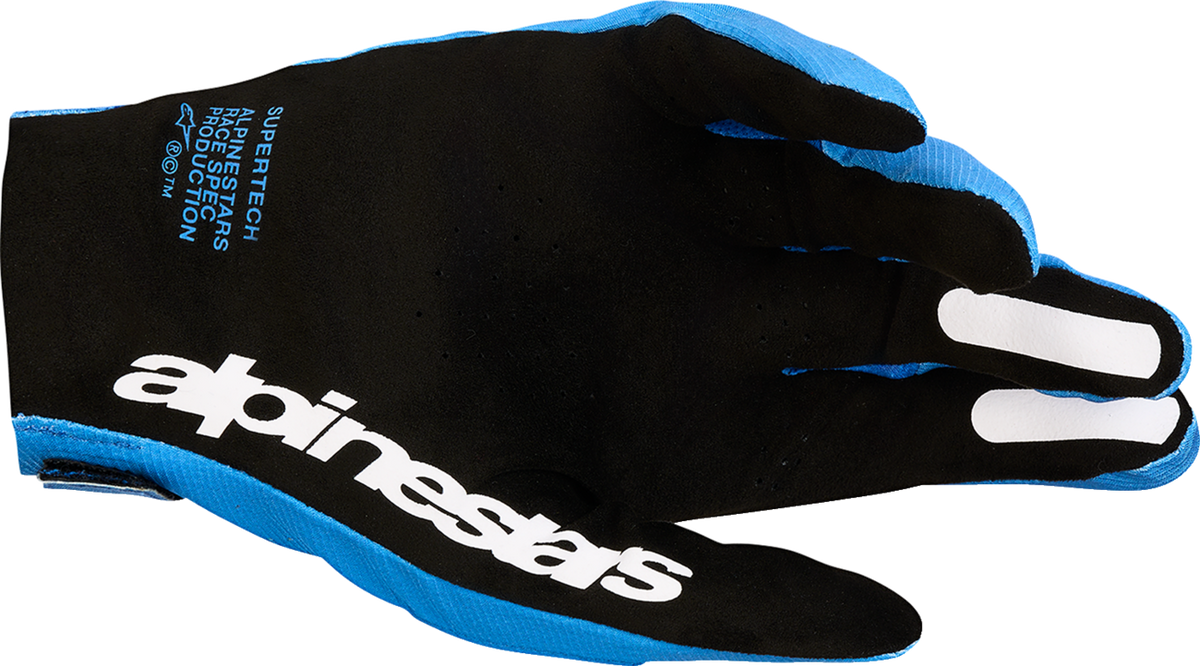 Alpinestars Supertech MX Gloves - UCLA Blue/Deep Blue/White