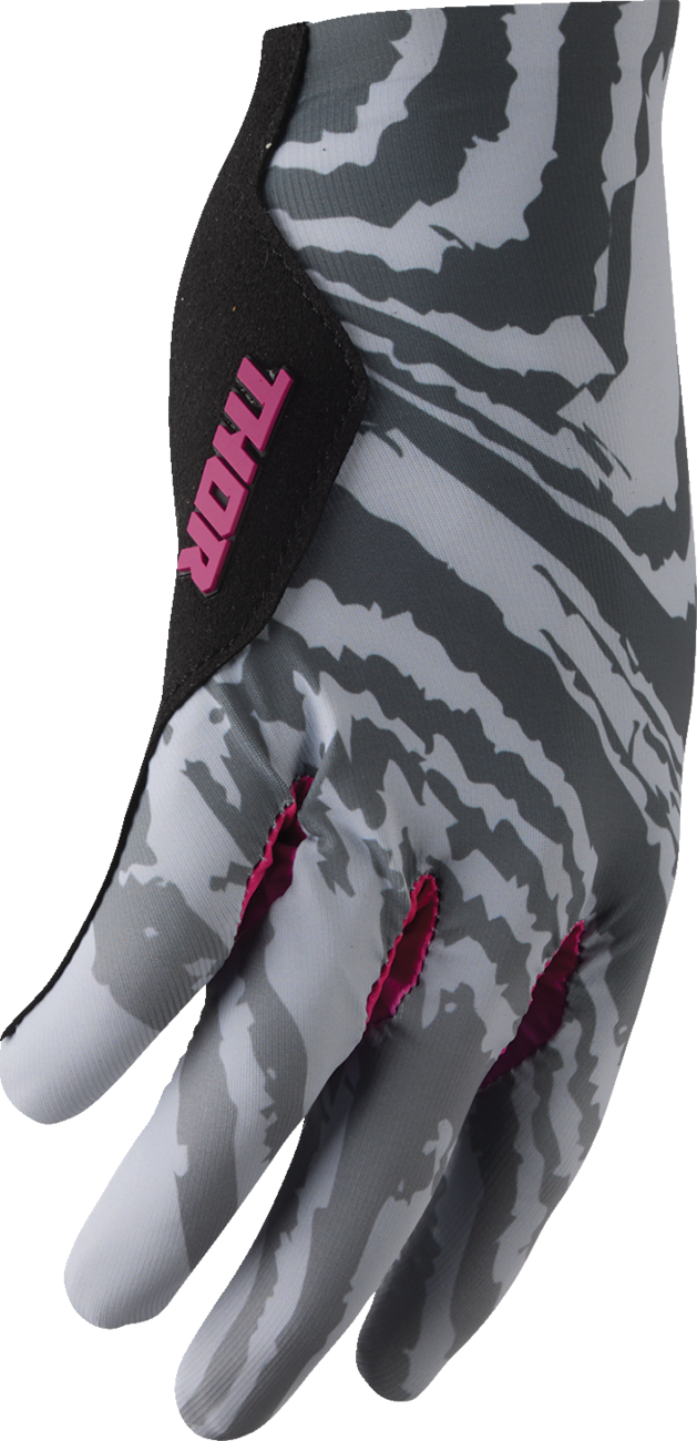 Thor Sportmode Damascus Gloves - Gray