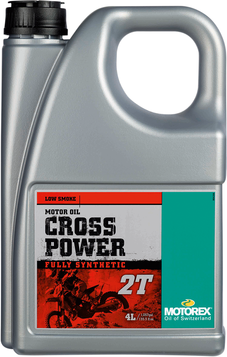 MOTOREX Cross Power Synthetic 2T Oil - 4L 303359