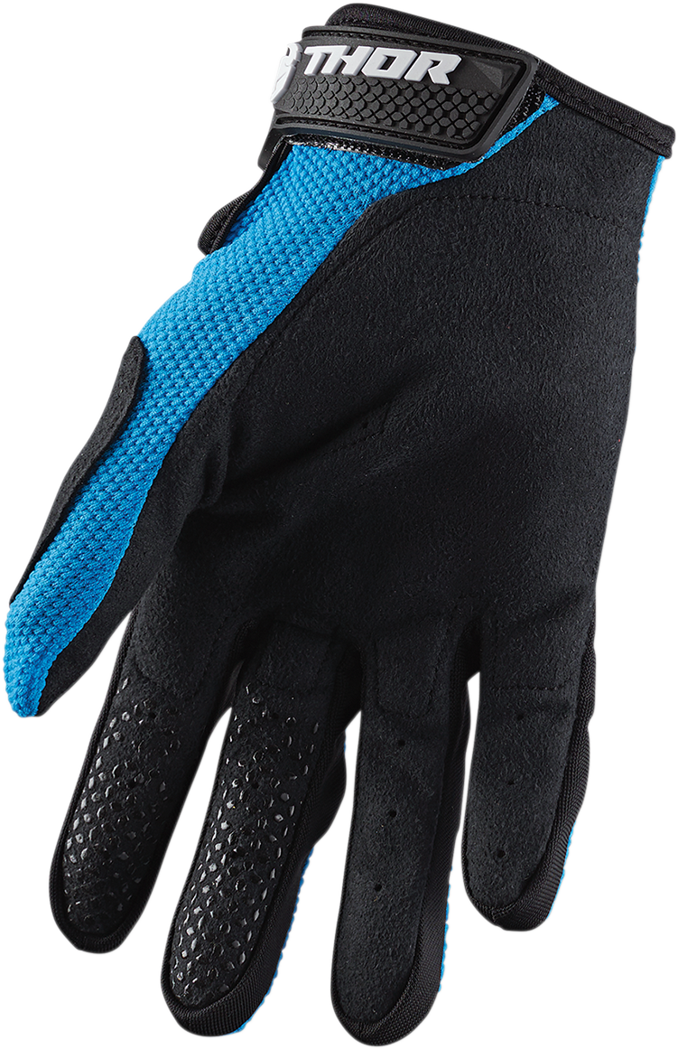 Thor Sector Gloves - Blue/Black
