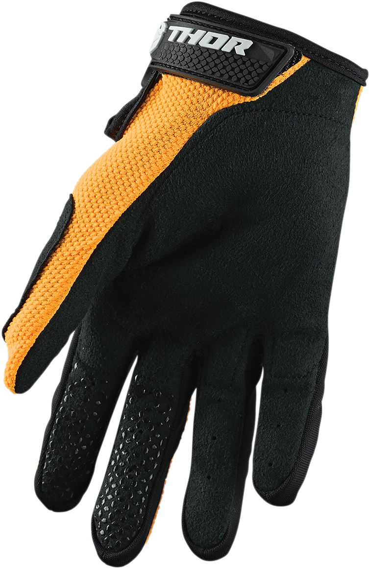Thor Sector Gloves - Orange/Black